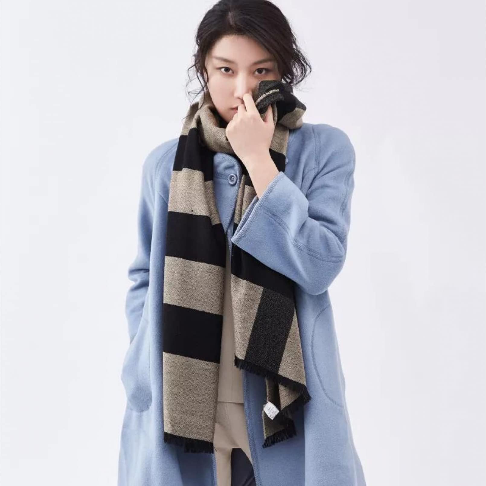 Damen Wollschal Damen Karoschal Herbst Und Winter Kaschmir Designer Schalschal