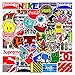 102 Pezzi Adesivo Alla Moda Di Strada Sticker Decalcomanie Brand Adesivi Per Laptop Fantastici Adesivi Graffiti Vinili Per Frigo, Bicicletta, Auto, Snowboard, Valigia,Chitarra,Adolescenti
