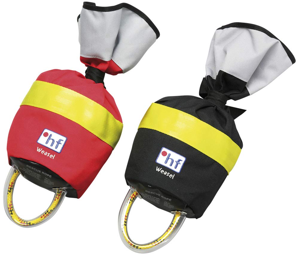Cuerda Salvavidas HF Lanzamiento Saco Weasel 18 Metros Canoa Berg 2 Colores