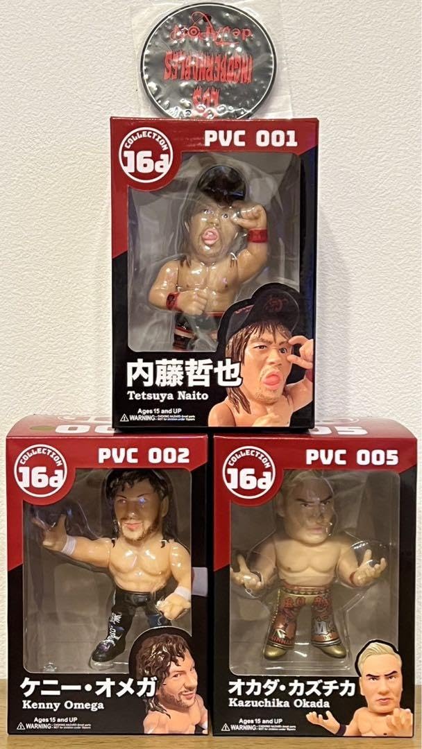 中邑、オカダ、内藤、フィギュア 中邑、オカダ、内藤、フィギュア 【公式通販】