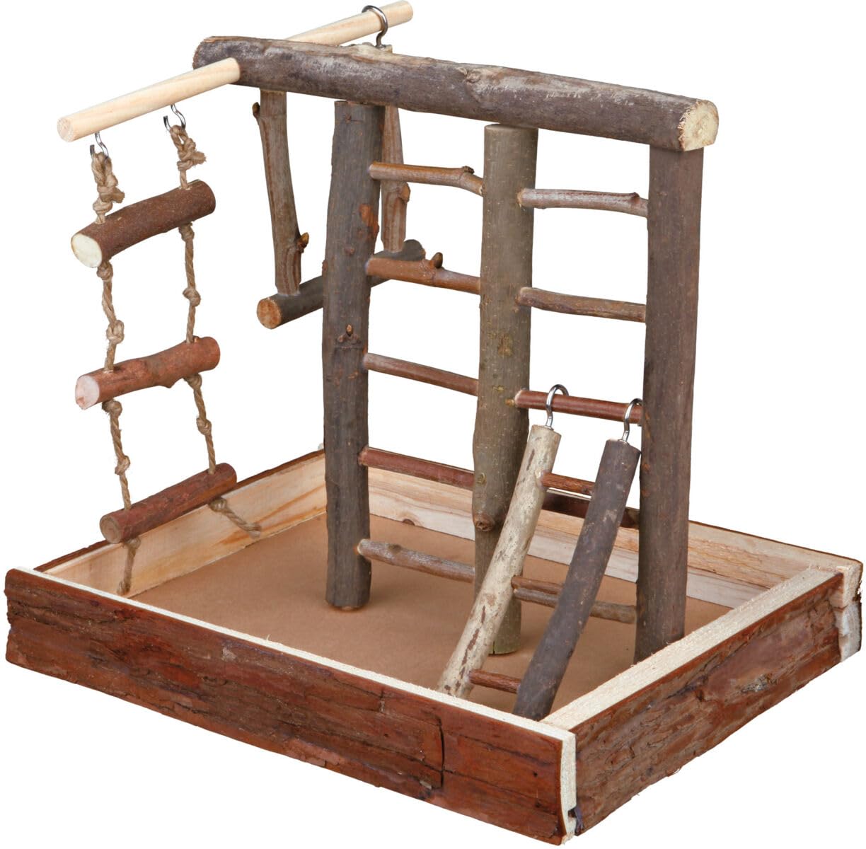 Trixie Bird Bark Wood Playground Toy - X 25 X 22 Cm Size 28