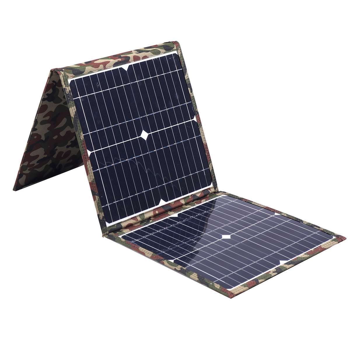 36W Pannello Solare Pieghevole Portatile 18V monocristallino Borsa Pieghevole con Caricatore per Camper, Campeggio e all'aperto