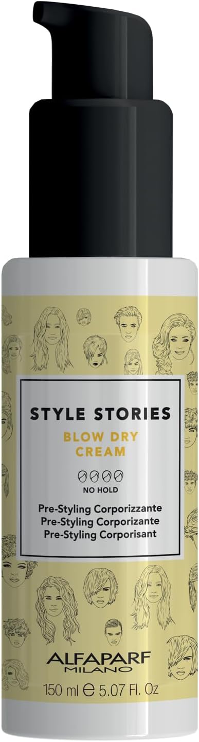 3 Bruja Milano Style Stories Blow Dry Cream – hittebescherming, 150 ml aloë