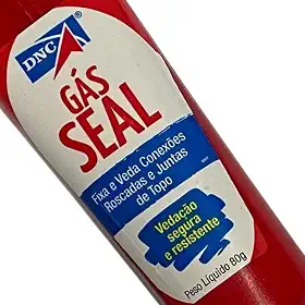 Veda Rosca Liquida Gás Seal Conexões Roscas Canos Juntas 80g