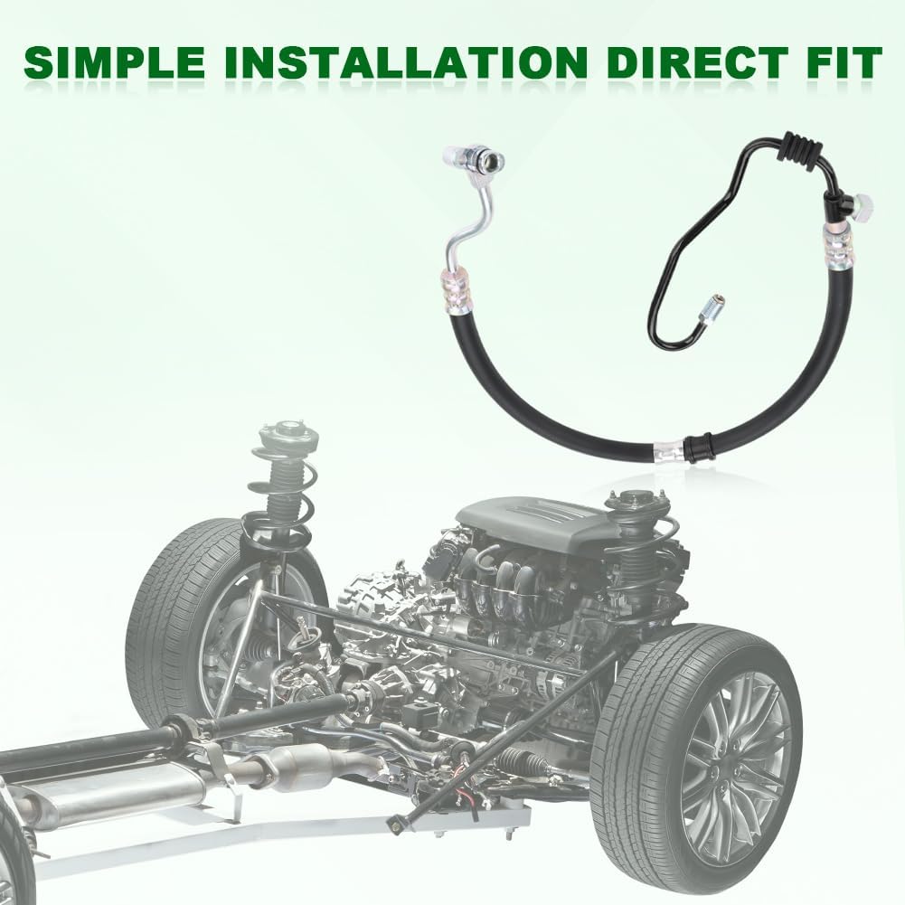 Power Steering Pressure Hose Compatible with Honda Accord 2.3L L4 1998 1999 2000 2001 2002 Replacement for 53713-S84-A03 53713S84A04 53713S82A01 3401164