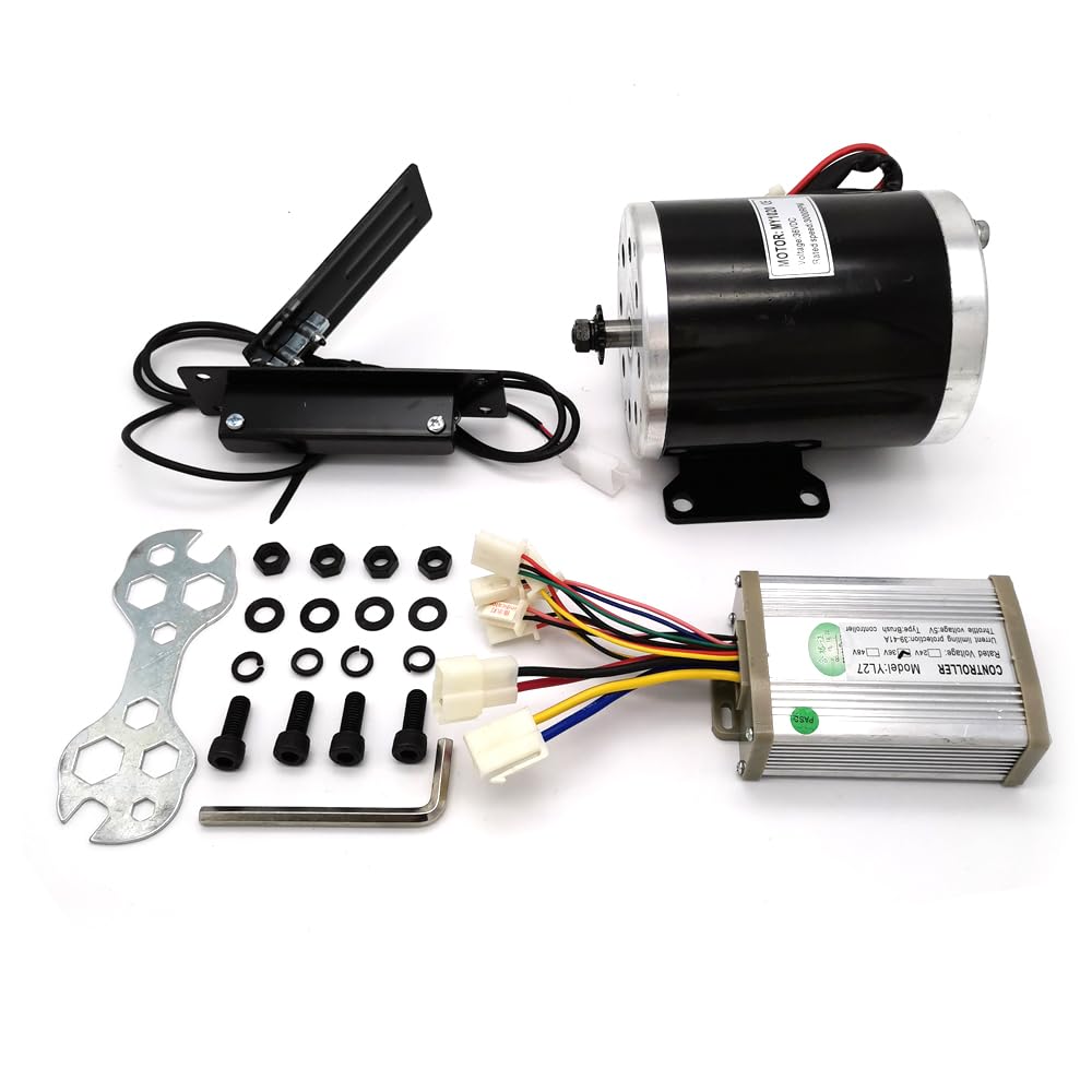 800W Strong Bürstenmotor Brush Motor 2800U/min Elektrobürste-Motor Elektromotor Für Gokart Elektrofahrrad