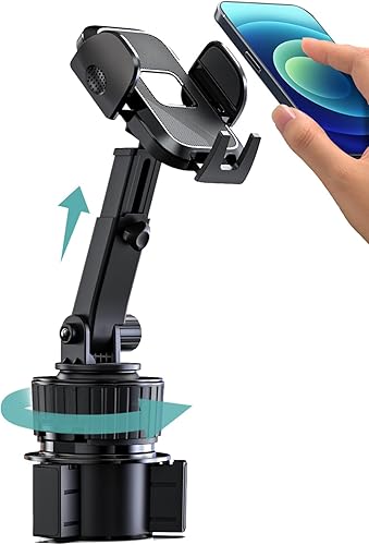SEVEN SPARTA Soporte para teléfono con soporte ajustable para teléfono, soporte estable para teléfono celular, compatible con iPhone, Samsung Pixel,