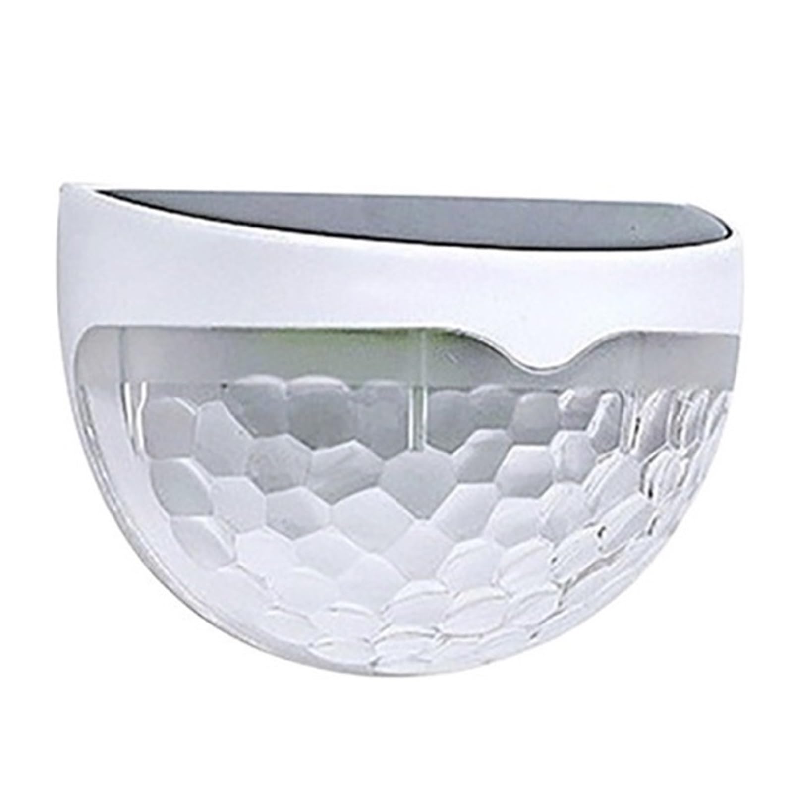 Luz Solar LED Lámparas De Pared For Exteriores Jardín Energía Lámpara Cerca A Prueba Agua Decoración Navidad Adorno Brillante Y Suave(White Shell-Warm,6Pcs)