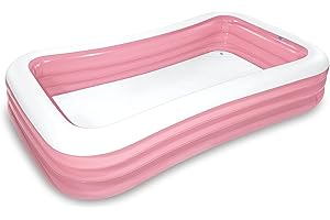 INTEX 58487EP Swim Center Family Pool in Vibrant Hot Pink