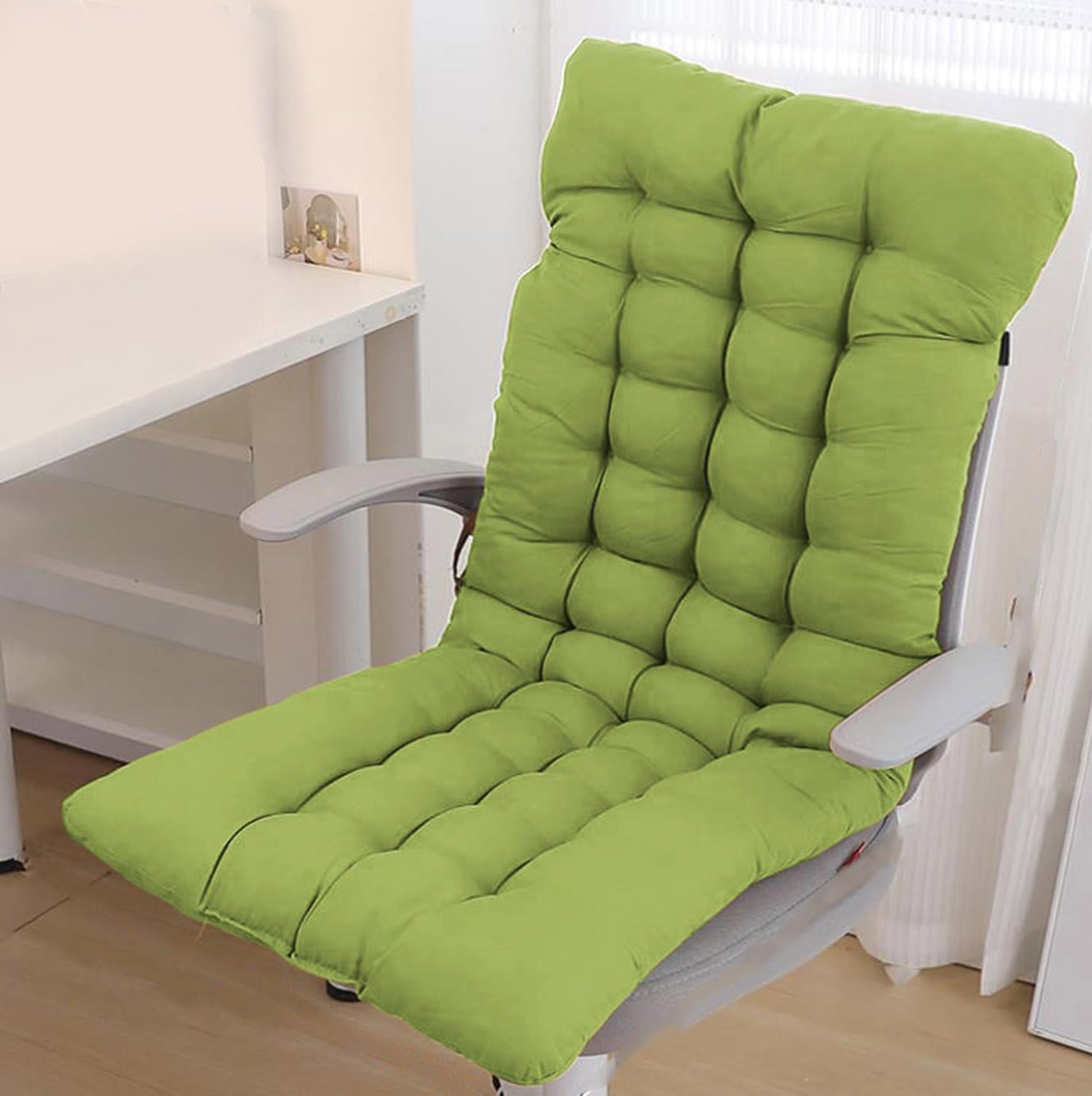 Coussin de chaise à dossier haut idéal pour se relaxer au jardin ou au bureau