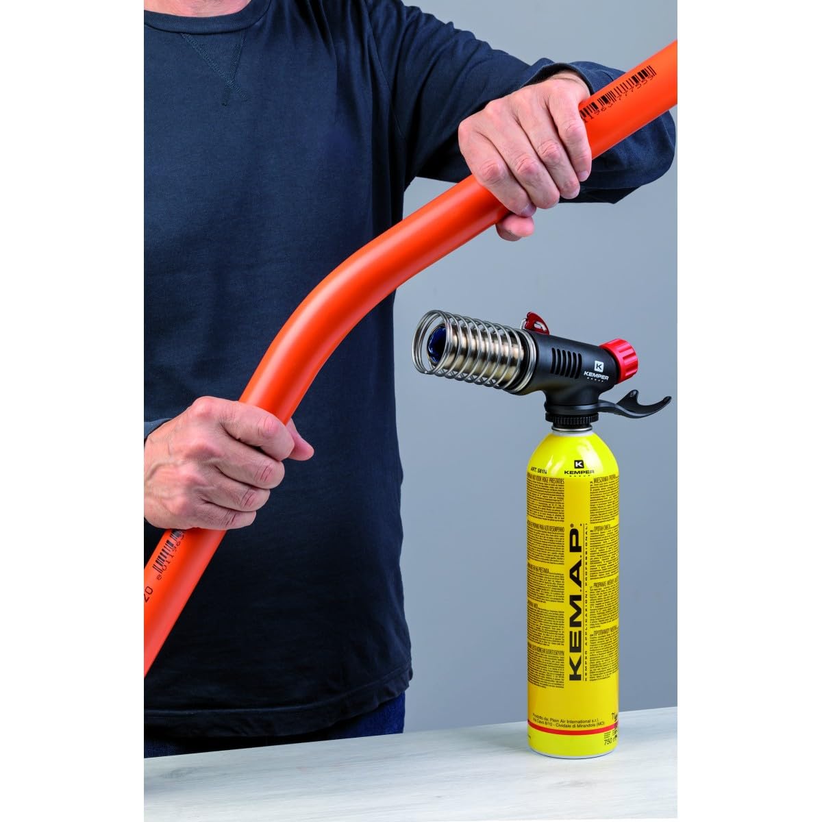 Kemper 5100204 SALKI 5100204-Botella kemap EU-Envase de 6 UD, Jaune