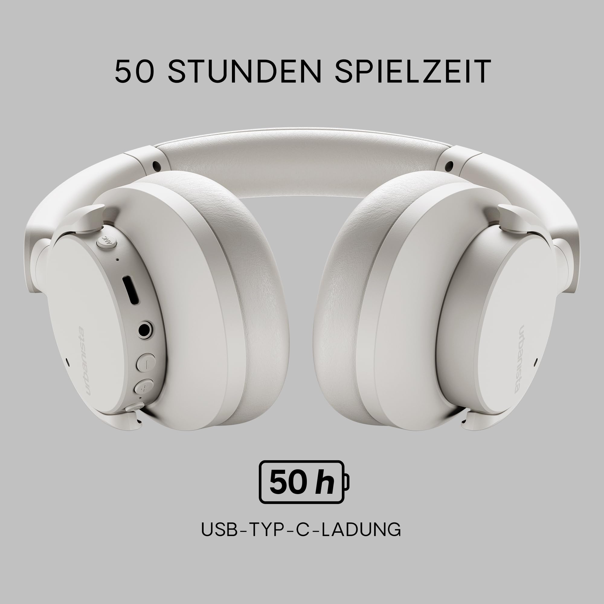 Urbanista Auriculares Valencia, Talla Única, Blancos Nube