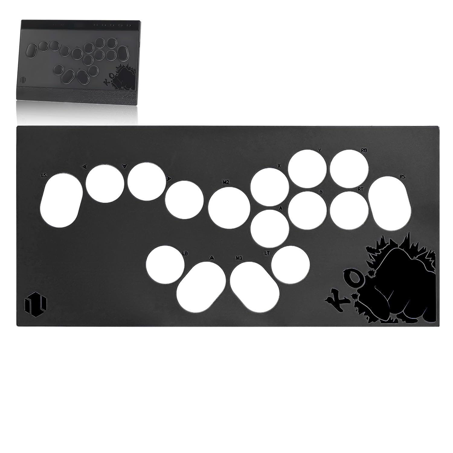 Amazon | Haute42 C16-S金属パネル アケコン レバーレス