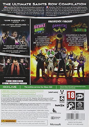 Saints Row: The Third Classics import Europe jeu action monde ouvert - 2
