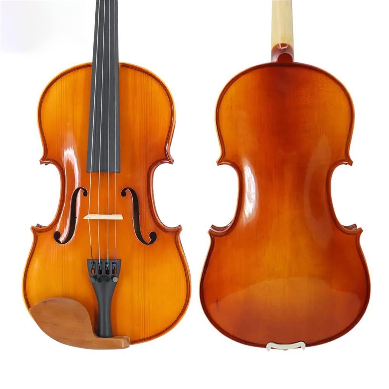 Skrzypce Ręcznie Robione Skrzypce Z Klonu W Paski Stylu Antycznym | Pełnowymiarowy solidny instrument topowy(1/2)