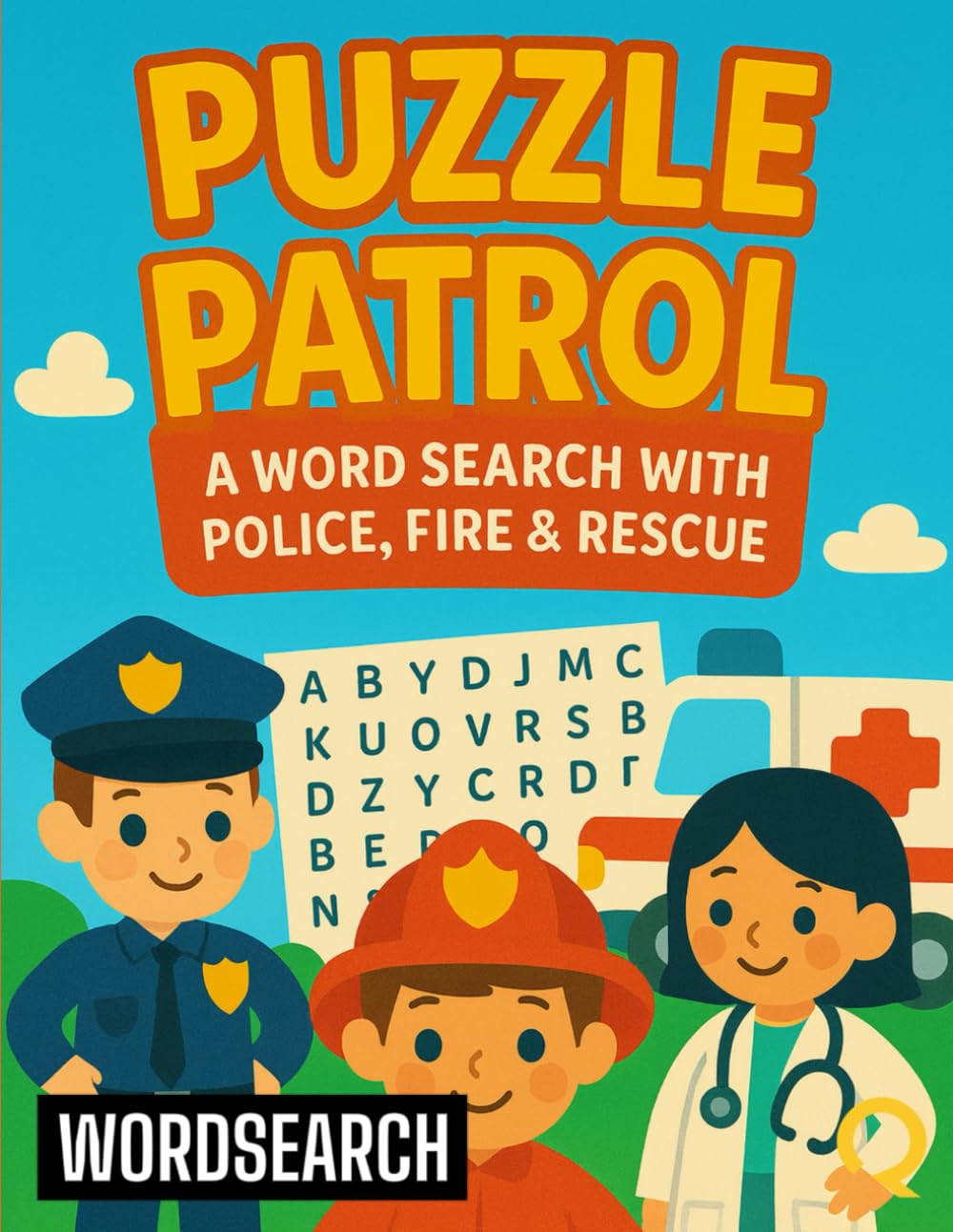 Puzzle Patrol: A Word Search with Police, Fire & Rescue