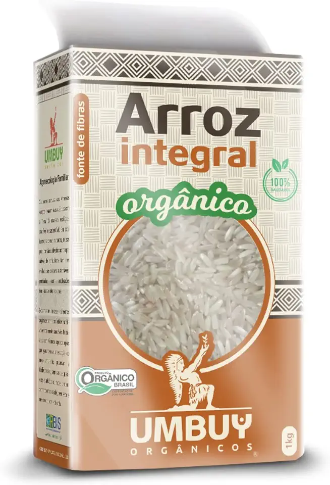 Arroz Integral Orgânico Umbuy: sabor e saúde garantidos
