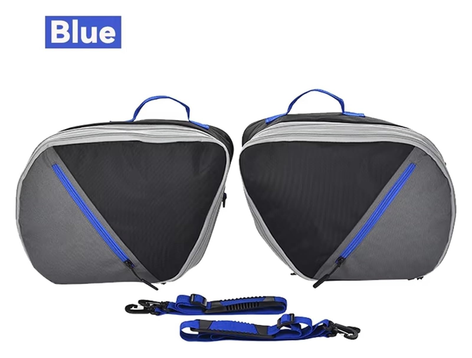 Moto Paraurti Borsa per Tracer 9 per 900 per GT Moto Nero Fodera per Borsa Interna Espandibile Scatola degli Attrezzi Valigie da Sella(A Set)
