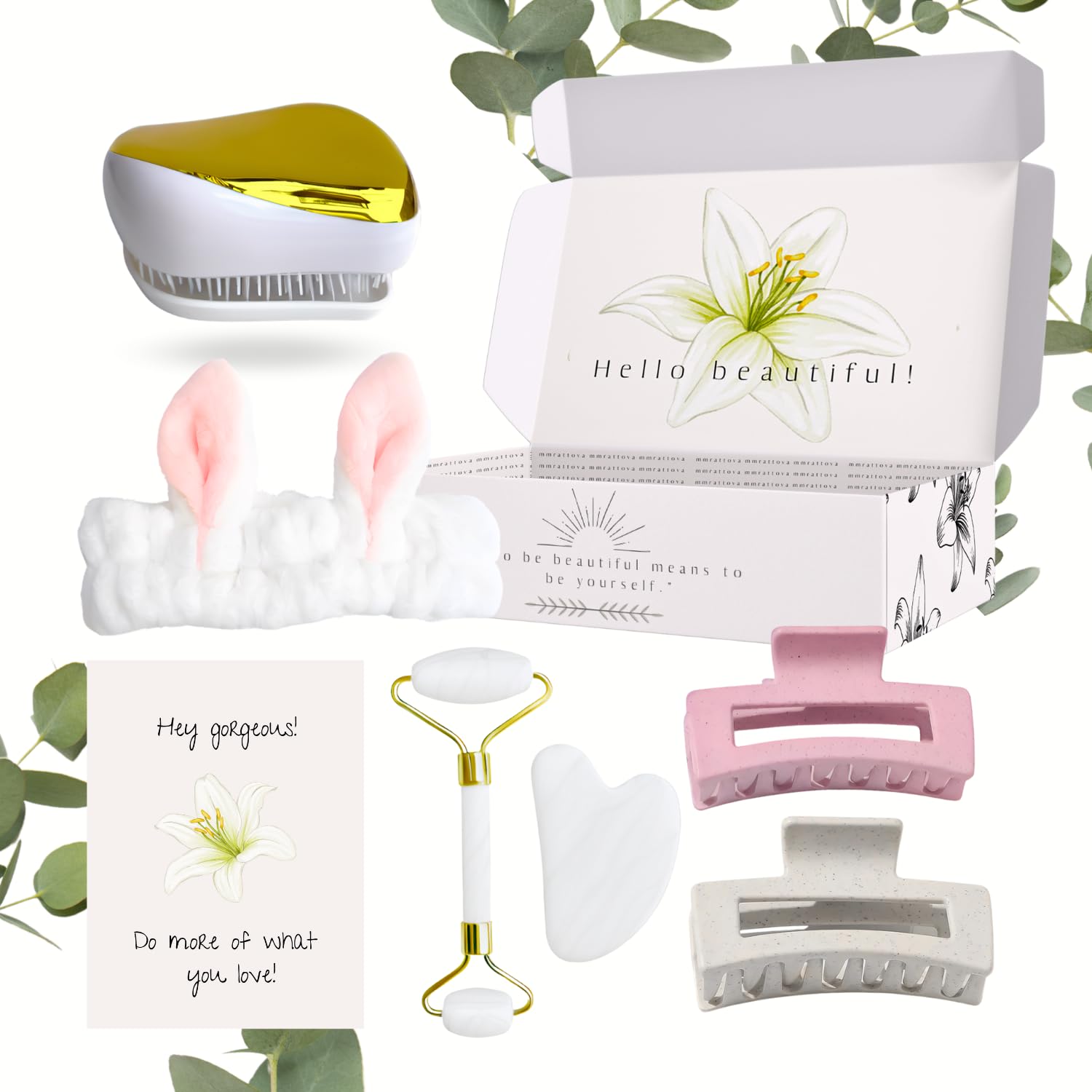 Mmrattova Birthday Gifts for Women, Gifts for Women, Girls, Sister, BBF, Beauty Gift Set Box, Birthday Gifts basket for Women