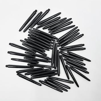 50PCS 48mm Dart Shafts Plastic Dart Shaft for Dart Replacement Parts Dart Accessories