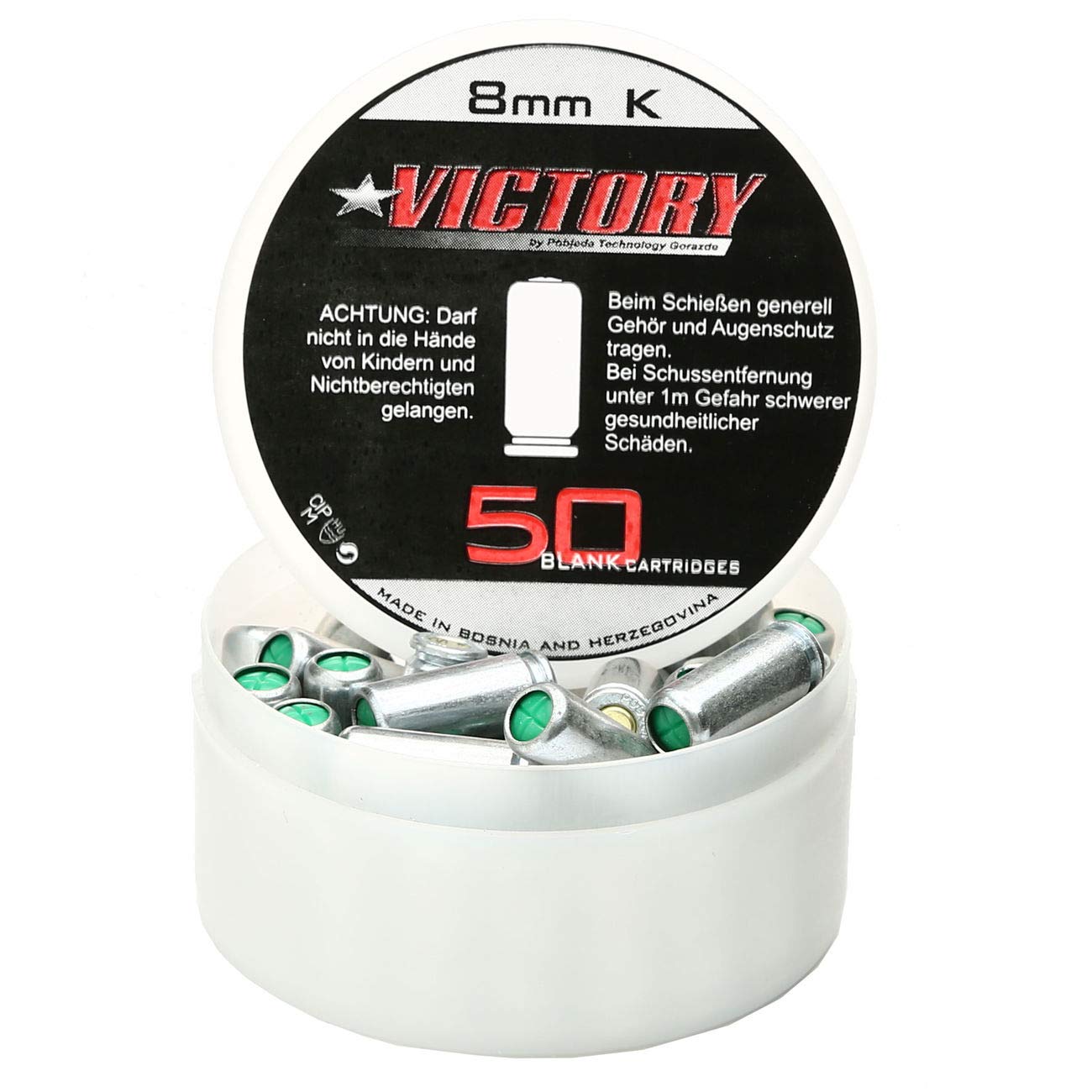 Victory Blank CARTRIDGES 8 mm