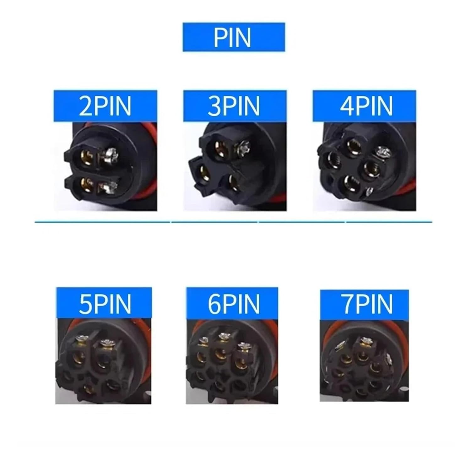 5 Sets of SP16 SP17 SP20 SP21 Screw Wiring Connector SL21 Industrial Plug 2P 3P 4P(SP20 SP21 Docking,5 Sets_2P)