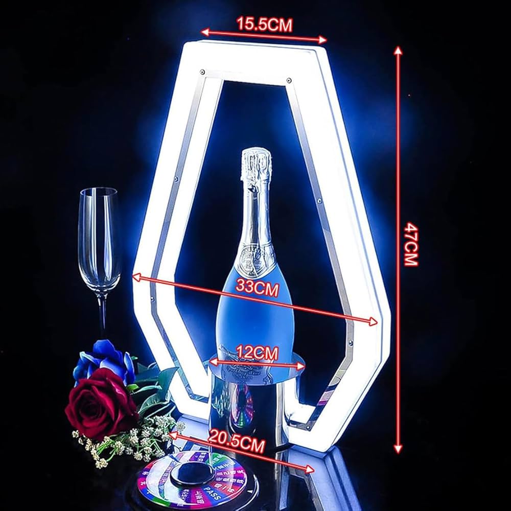 Amazon.co.jp: LED シャンパンボトルプレゼンター スペードのエース