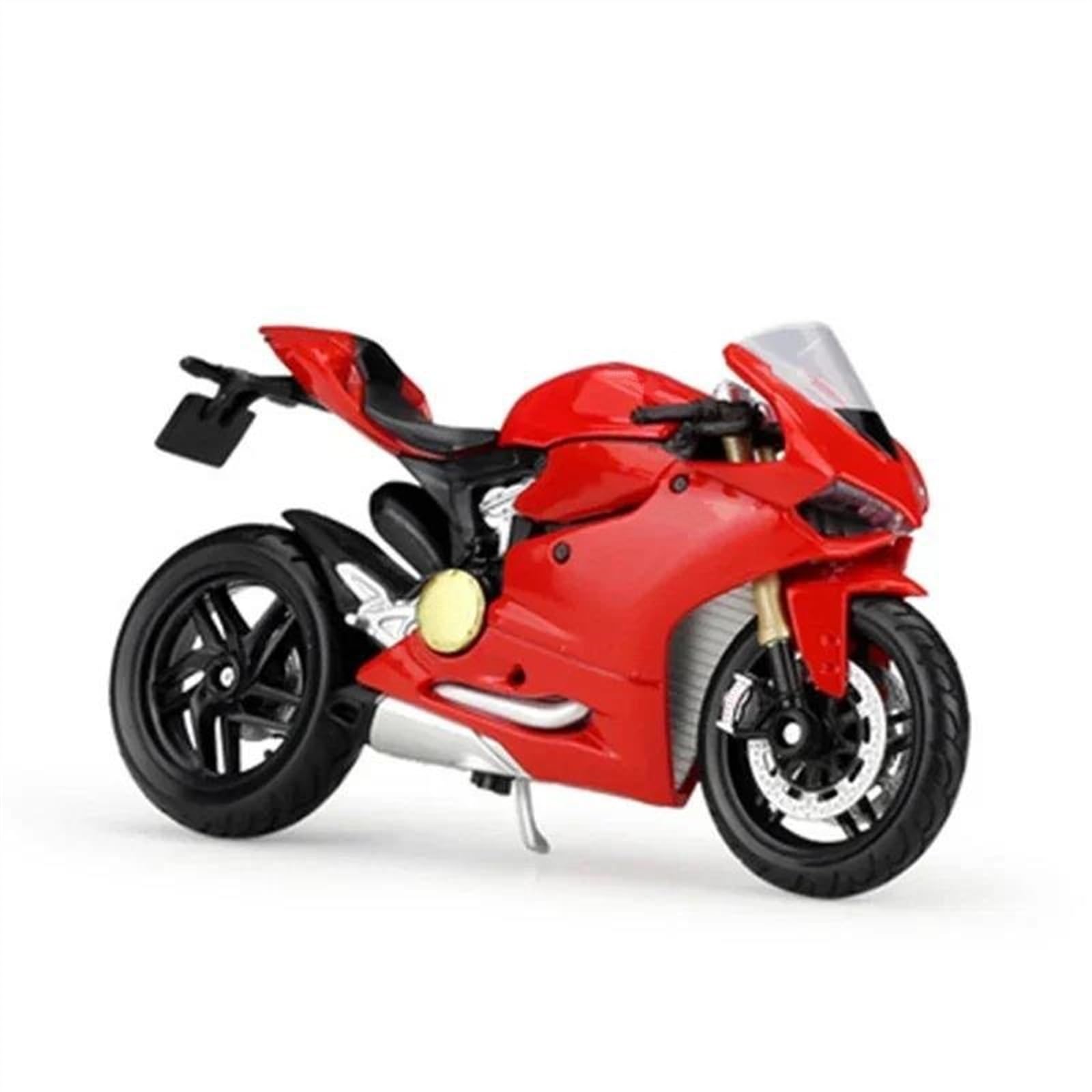 Modello in Scala Modello di Moto 1/18 Pressofuso in Metallo da Collezione per Moto per Ducati 1199 Panigale