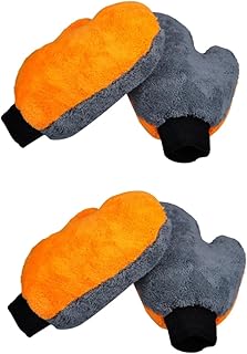 VICASKY 2 Peças Par De Luvas Para Limpeza De Lavagem De Carro Luva De Lavagem De Carro Luvas Automotivas Luvas De Lavagem Para Lavagem De Carro Luvas De Limpeza Luvas De Lavagem De Carro
