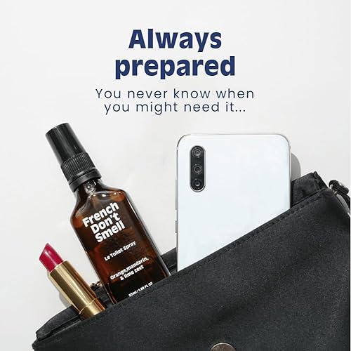 Miniatura 4 de Spray de inodoro para excremento de 0.34 onzas, aroma a leñoso, fabricado en Francia (tamaño viaje), eliminador de olores de baño, espray de