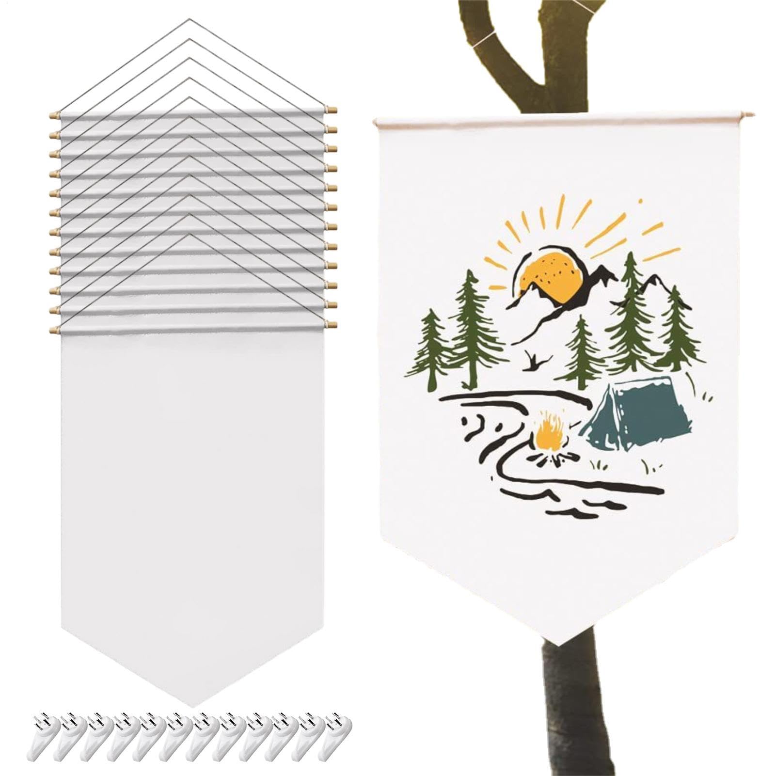 Bannière de sublimation pour drapeau de pelouse extérieur et décoration de fête