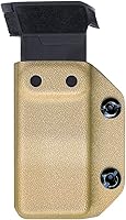 Vista 65 de POLE.CRAFT IWB/OWB - Funda para cargador Kydex - Mag Carrier se adapta a: 0.354 in .40 Double Stack/0.354 in .40 Single Stack - P365 1911 Glock 19
