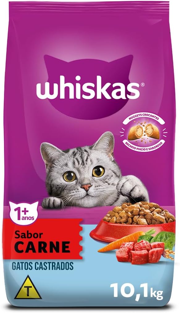 Ração Whiskas para Gatos Adultos