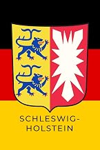 SCHLESWIG - HOLSTEIN: 6x9 inch travel size 110 blank lined pages.