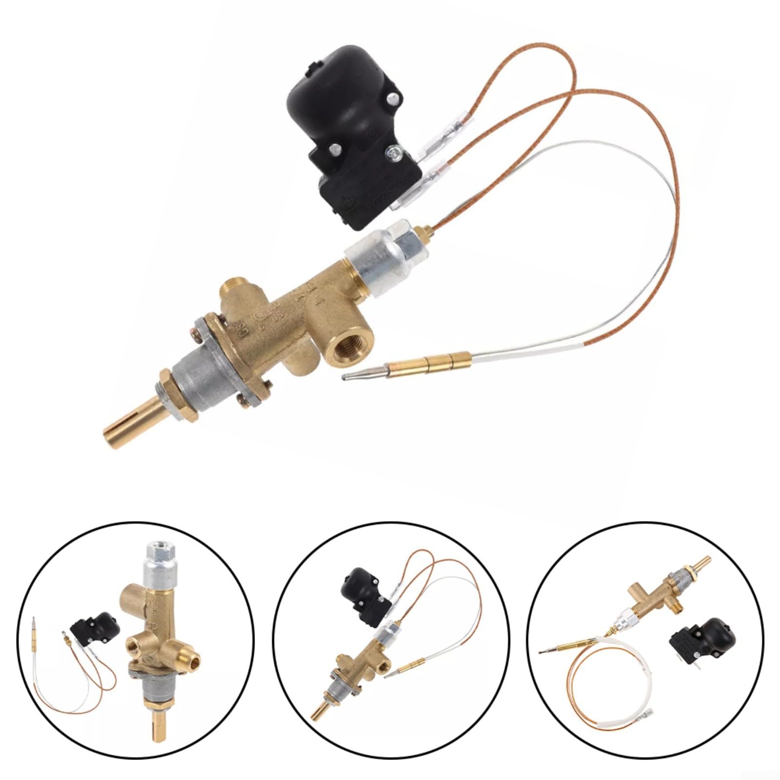 Terrassenheizer, Gasreparaturteile, Thermoelement-Kits und Ausflammschutz,GasTerrassenheizstrahler Außenheizung Gas-Terrassenheizer, Reparatur-Ersatzteile für Terrassenraumheizung