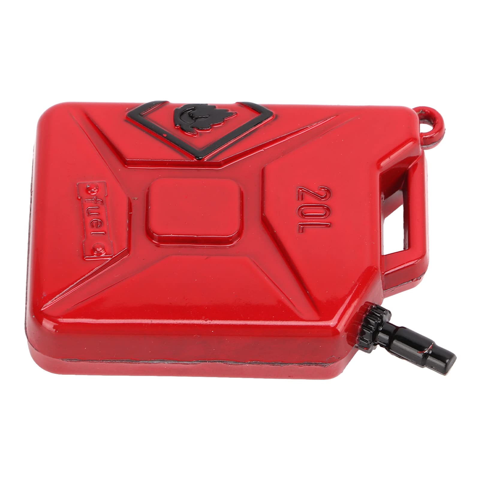 KIMISS Mini Réservoirs de Carburant pour Camion RC, pour SCX10 90046,2 Pièces, Réservoirs d'huile de Simulation en Métal Durable pour Voiture d'escalade 1/10
