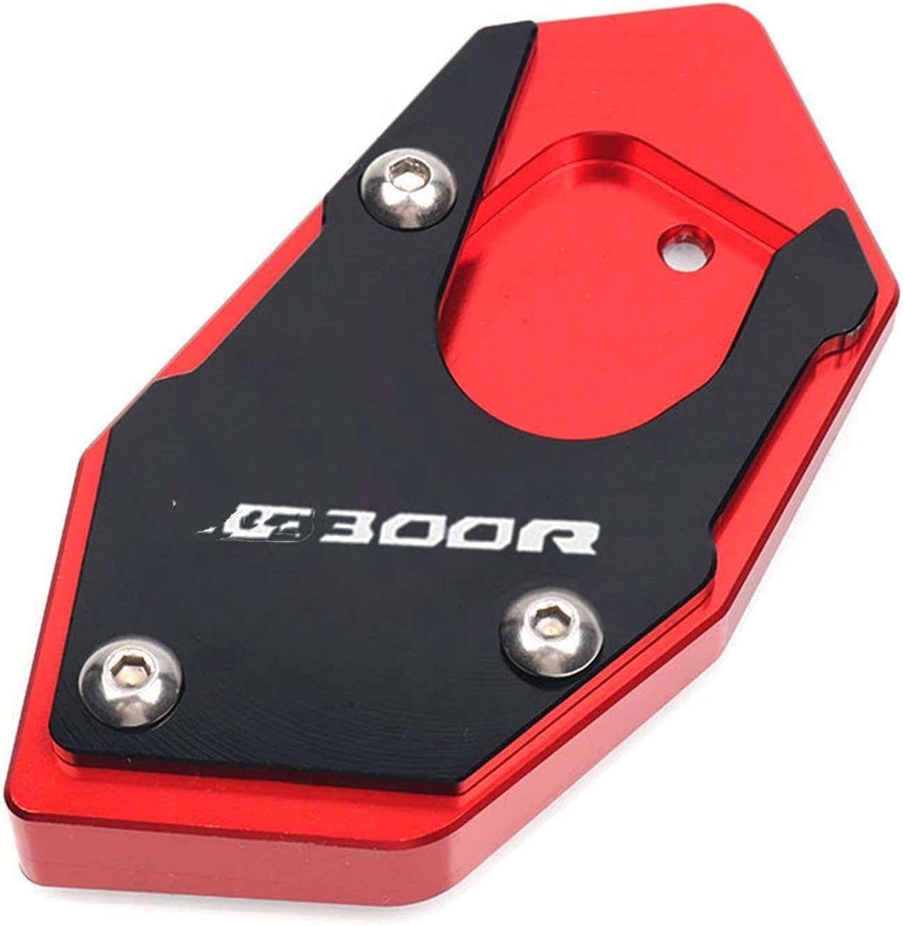 Extension de béquille latérale CB300R rouge à haute adhérence CNC - 6