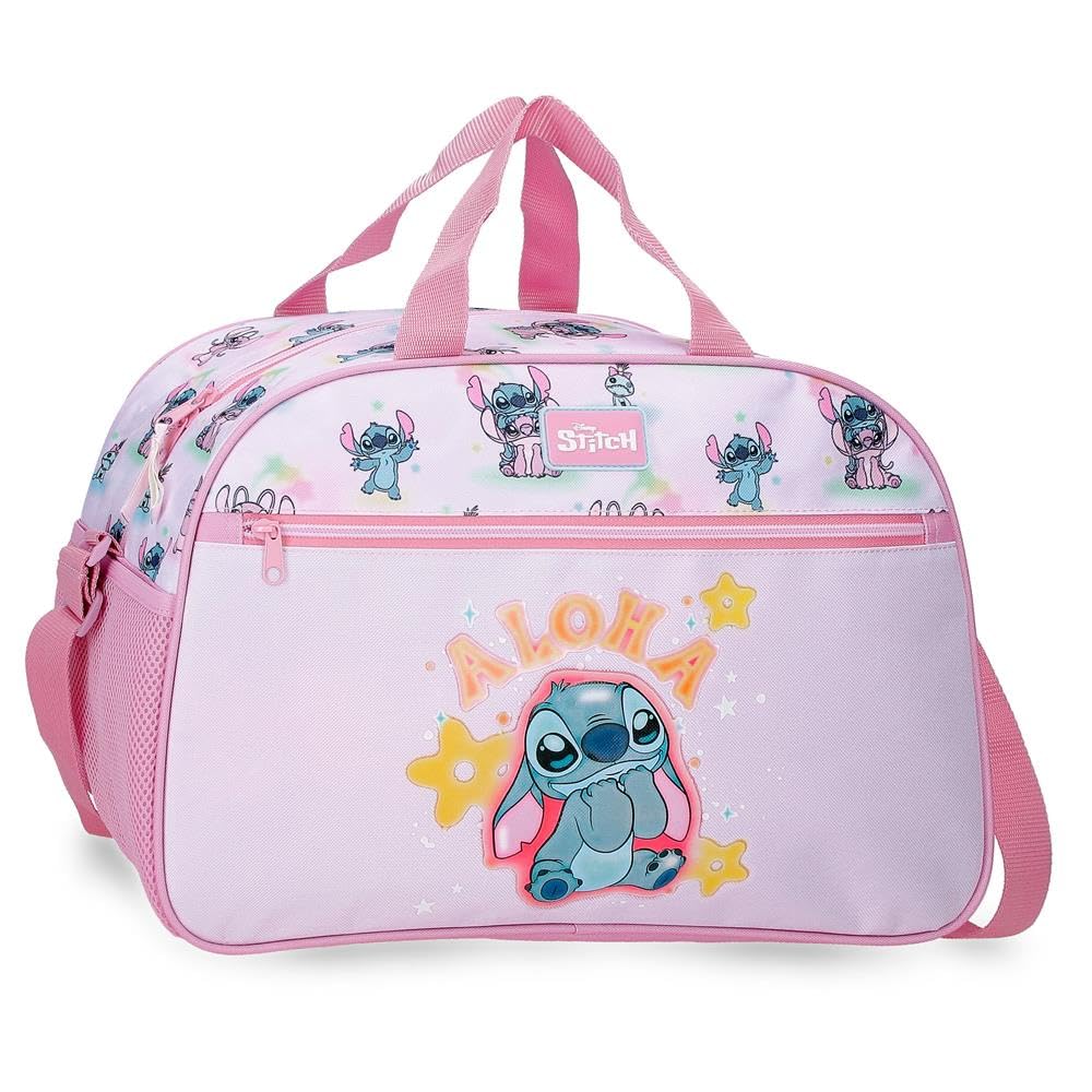 Joumma Disney Stitch You & Me Bolsa de Viaje Malva 40x28x22 cm Poliéster