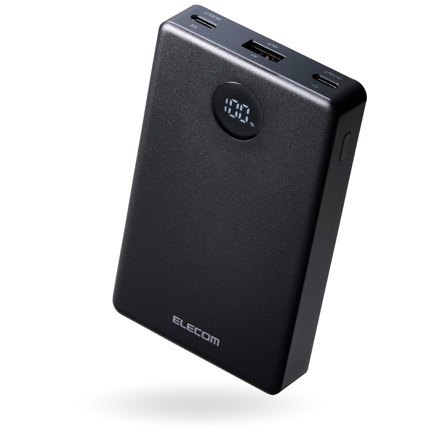 Amazon | エレコム モバイルバッテリー 半固体Li電池 残量表示 35W