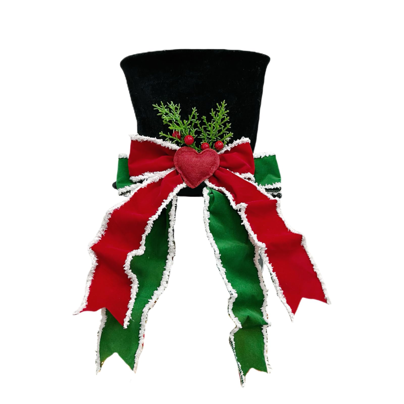 Sombrero de Navidad de alta calidad y diseño único con terciopelo para el árbol