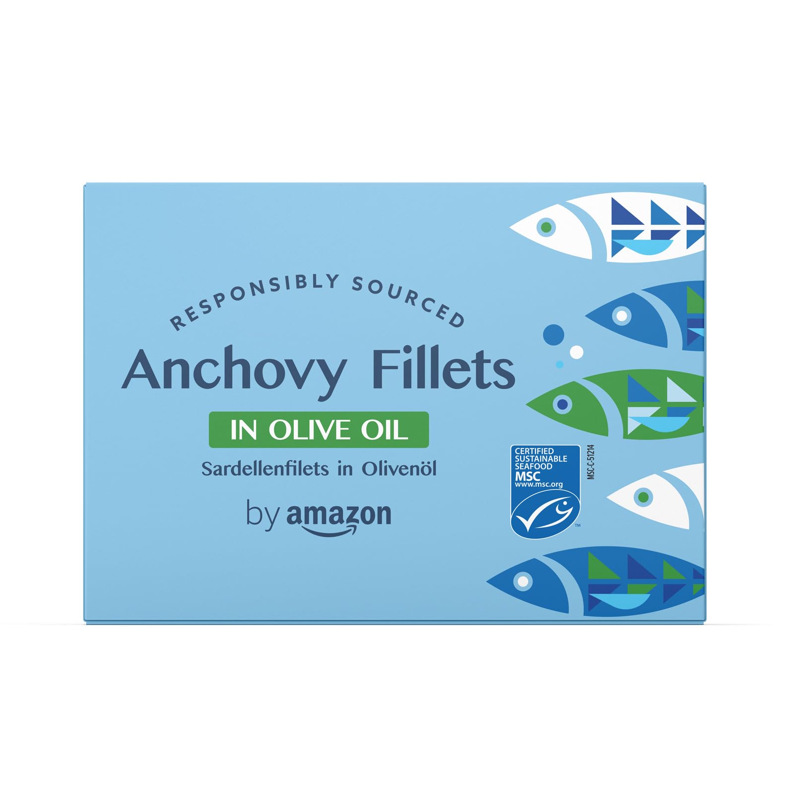 by Amazon MSC Sardellenfillets in Olivennöl, 6x50g