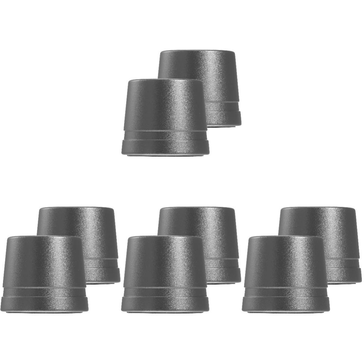 STOBAZA 8 Stück Aluminium Rasiererständer für Manuelle Rasierer, Schwarz,