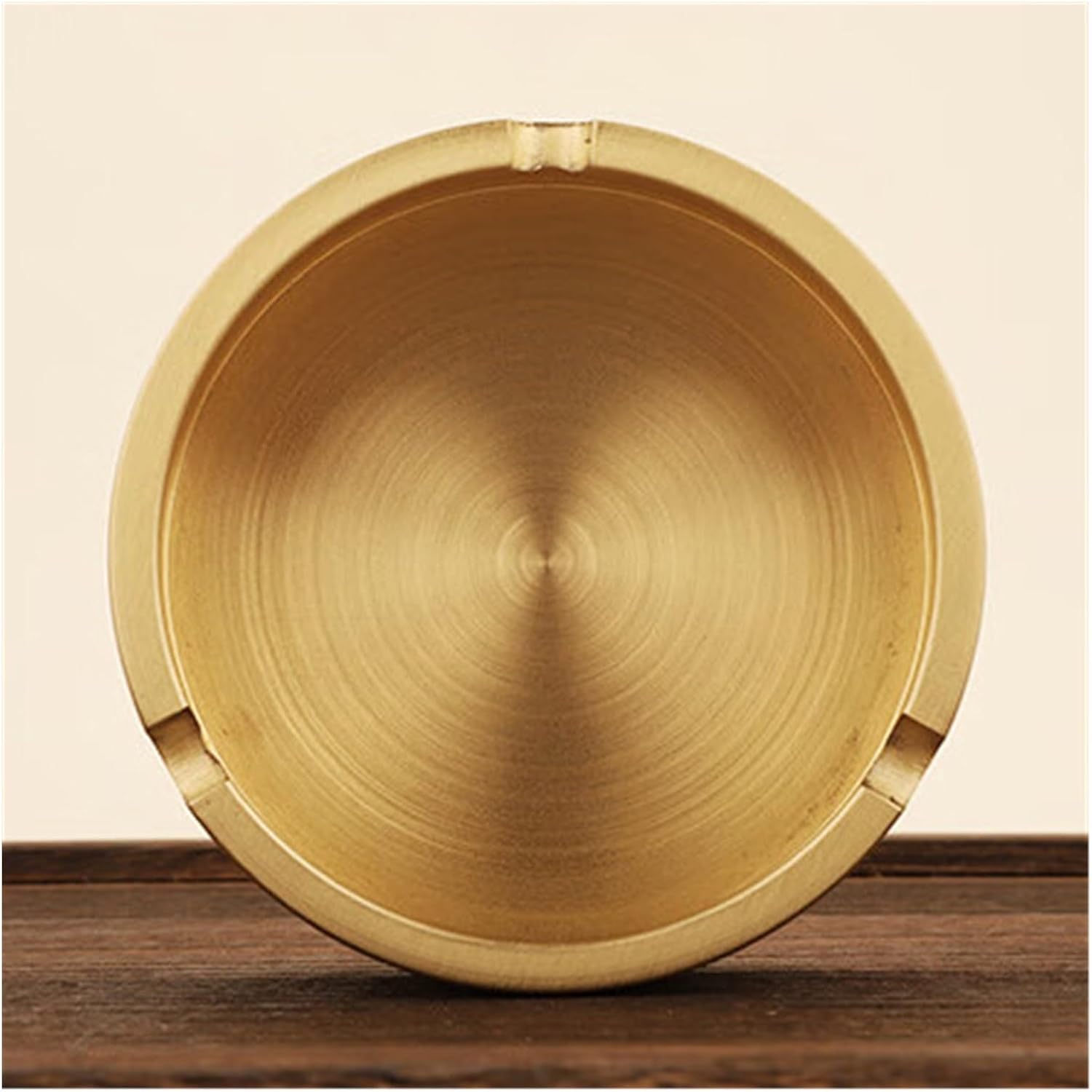 Outdoor ashtrays for Patio Brass Ashtray Cigarette Ash Tray Portable Ashtrays Suitable for Indoor or Outdoor Use, Perfect for Home Office Cafe Patio Restaurants Cigar ashtrays