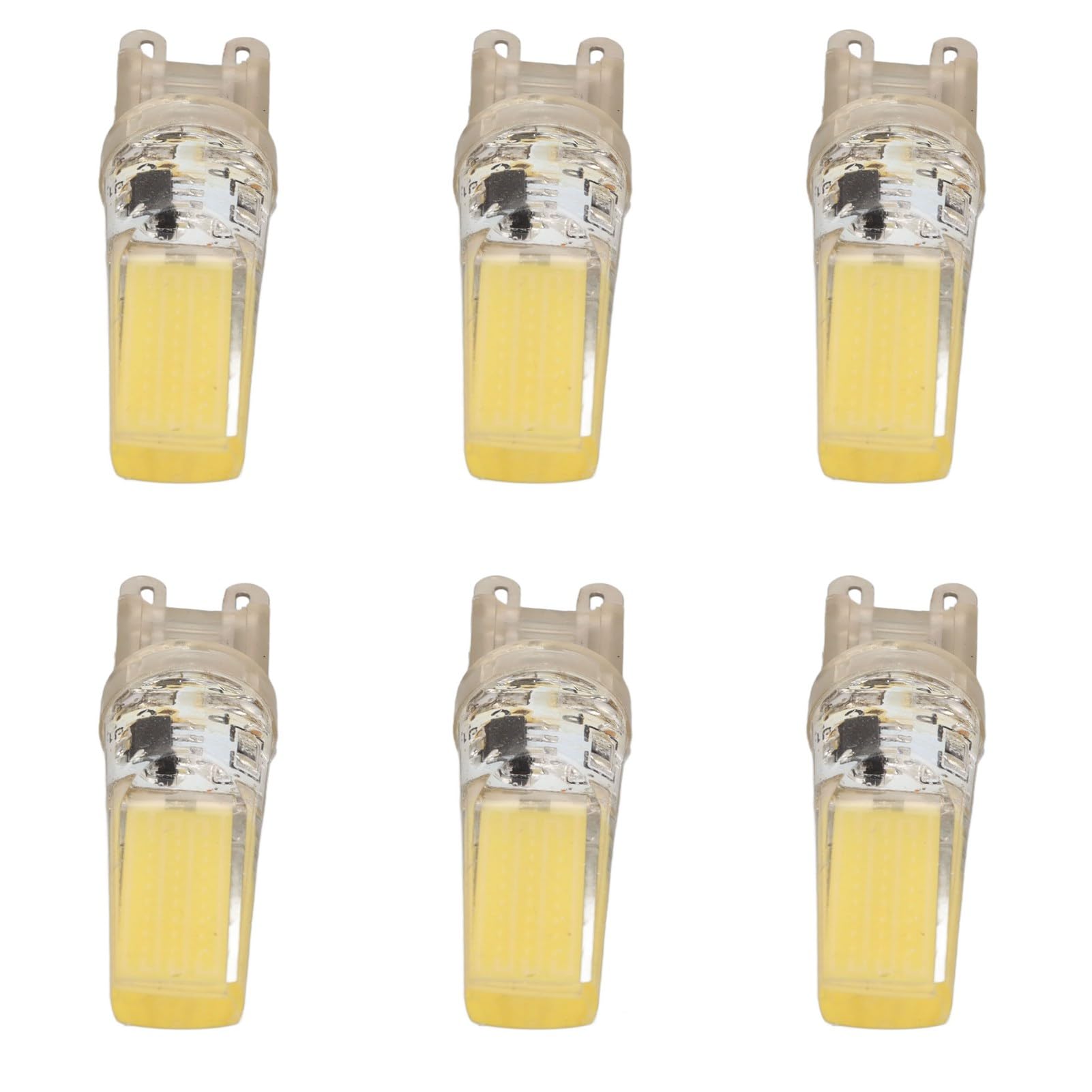 RIZGHWOY G9 LED Light Bulb, Dimmable 9W Silicone COB Bulb