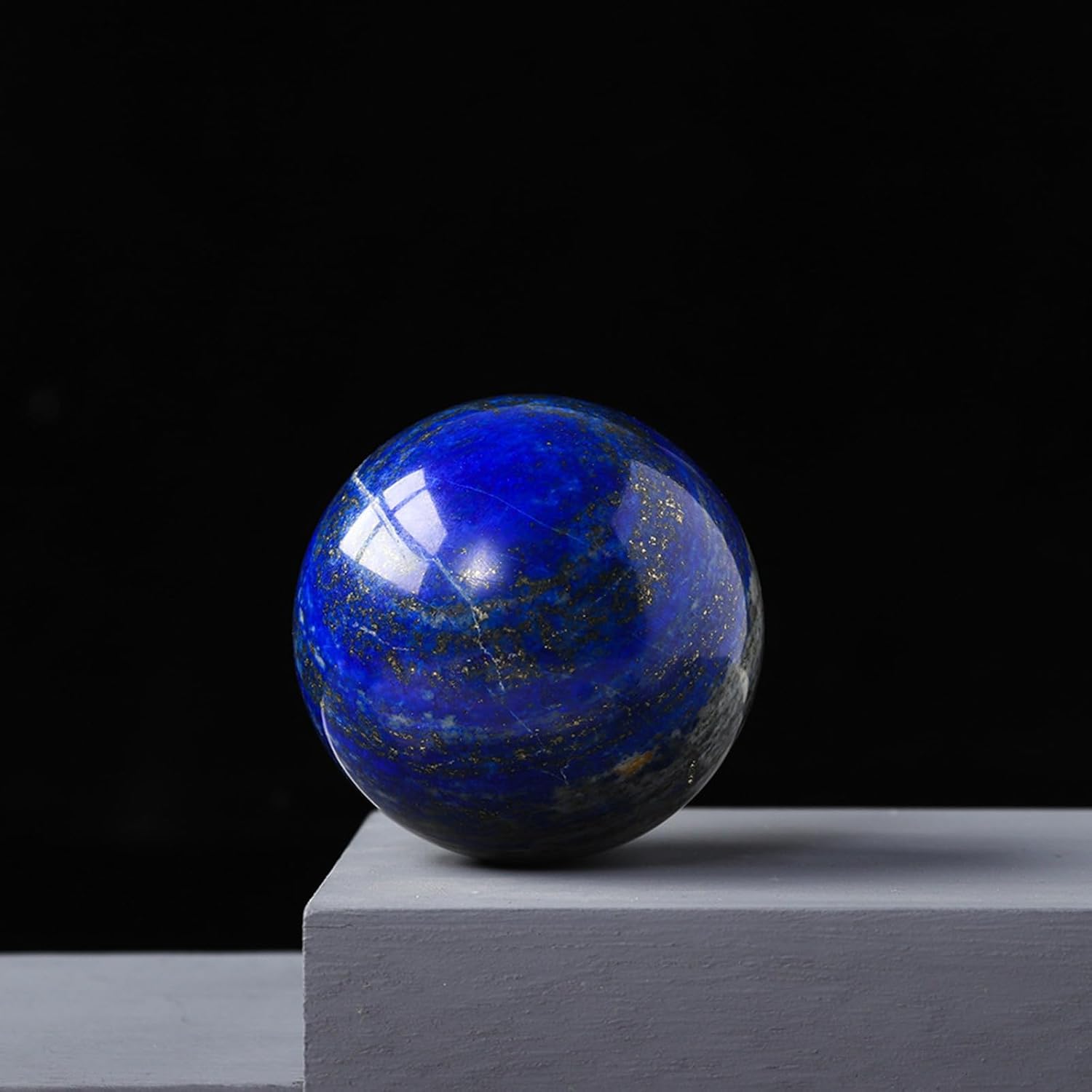 Lapis Lazuli Crystal Ball- Quartz Sphere - Gemstone Decorative Ball -Polished Collection-Scrying Ball-Home Decor -Reiki Gift-Crystal Balls for Witchcraft,35~40mm