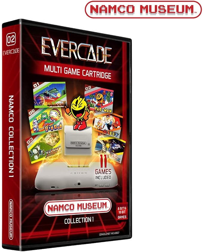 Evercade Namco Cartridge 1 (Electronic Games) Amazon.co.uk PC