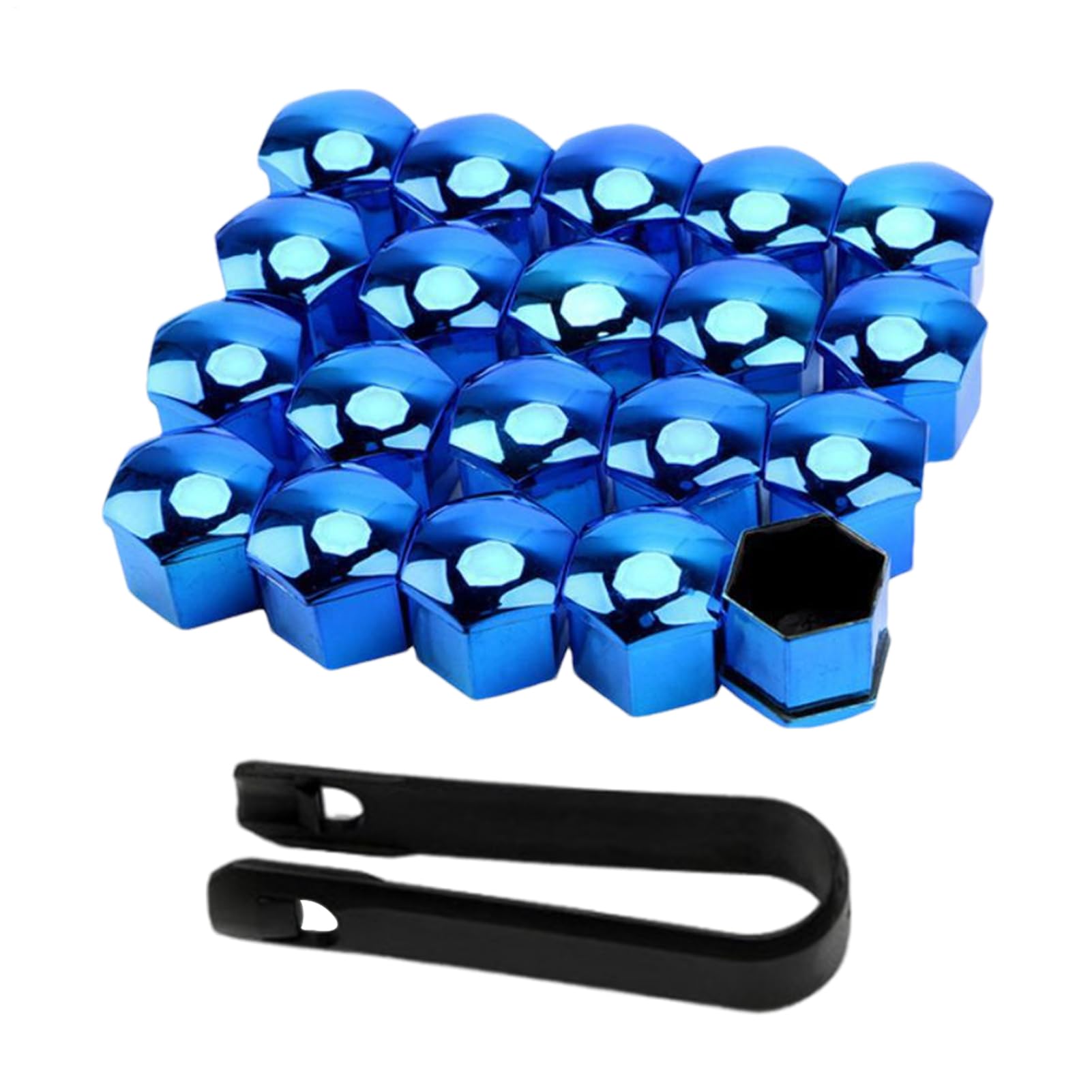 Car Wheel Nut Cover, Lug Nut Covers Protective Cap, Tire Covers, Dust Cover, Protective Tire Screw Cap with Removal Tool, Auto Rims Exterior Protection