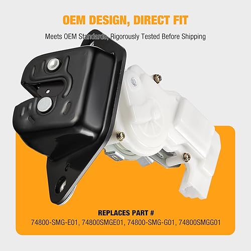 Miniatura 31 de SYERAL Actuador eléctrico para cerradura de puerta 72115-S5A-003 72115-S84-A01 Pestillo de puerta delantera derecha del lado del pasajero compatible