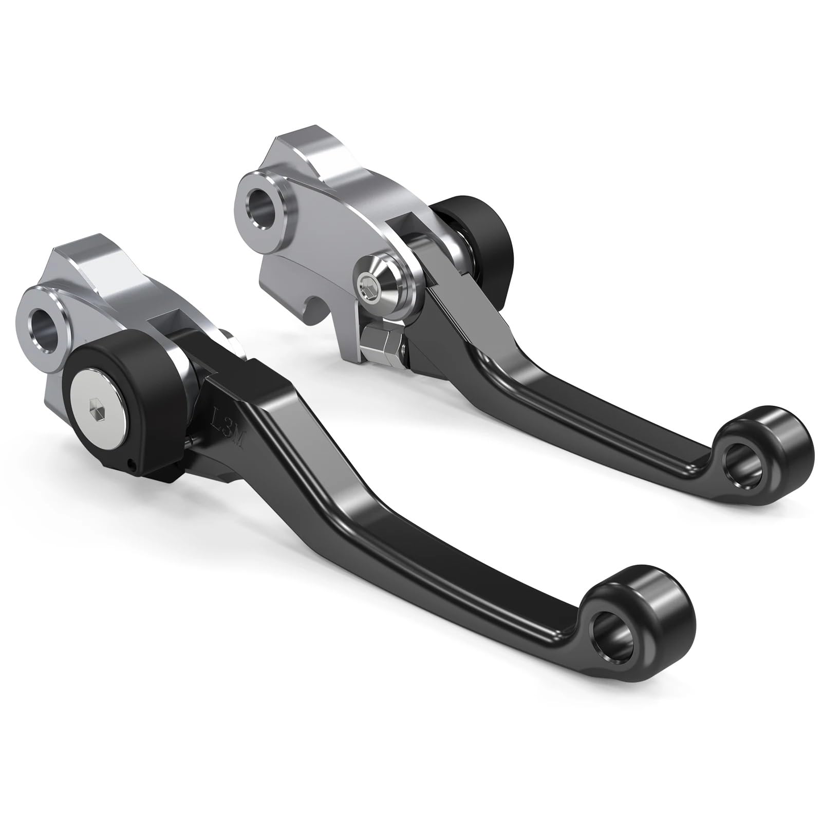 Palancas de embrague de moto Husqvarna FE 501 250 aleación negra resistente a impactos de piedras