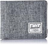 Hank+ Men's Wallet, RVX-Raven Crosshatch/Black Synthetic Leather
